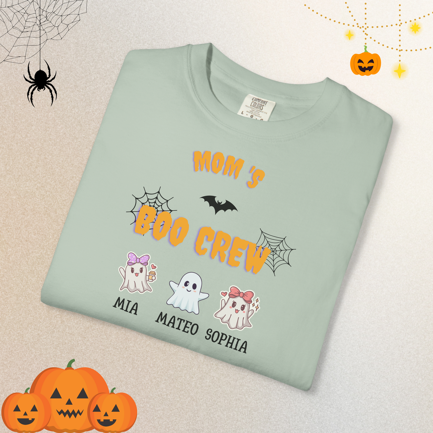 Halloween Unisex T-shirt for Women - Halloween 2025 Custom Shirt for Moms in Halloween