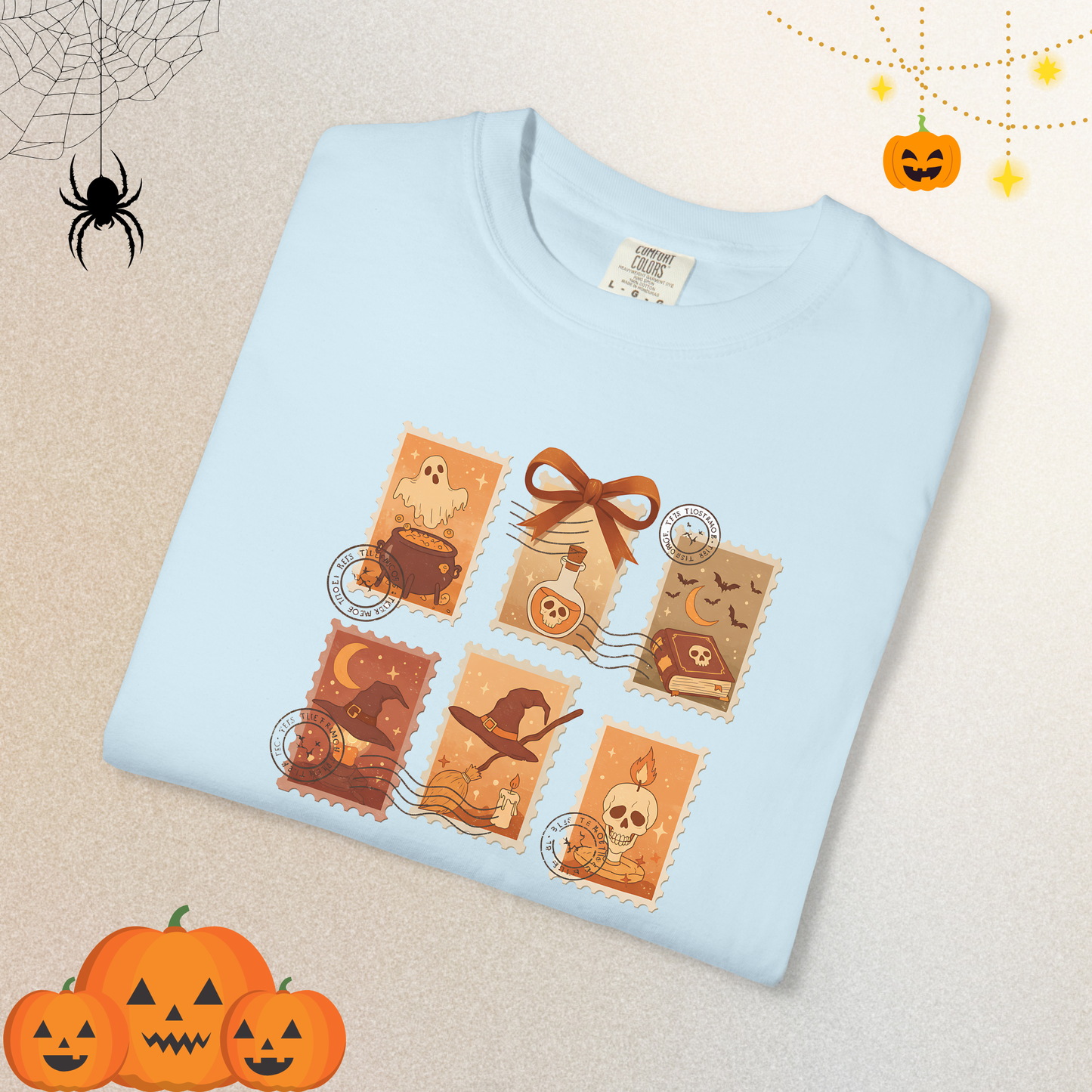 Halloween 2025 Stamp Woman T-Shirt