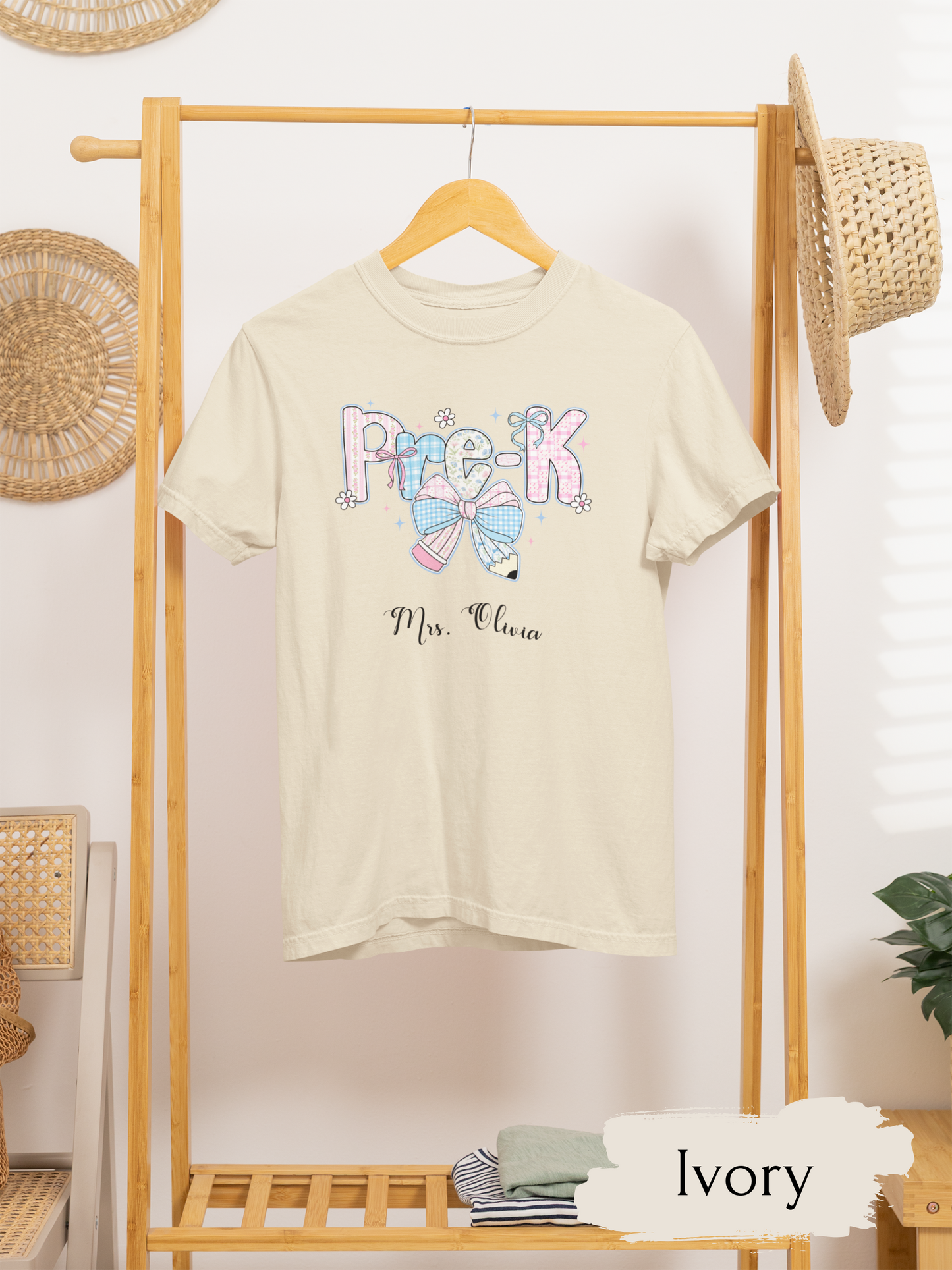 Grade Teacher Shirt, Pre-Kindergarten Teacher Tee, Custom Kindergarten Teacher Shirt, First Grade Teacher T-Shirt, Back to School Gift
