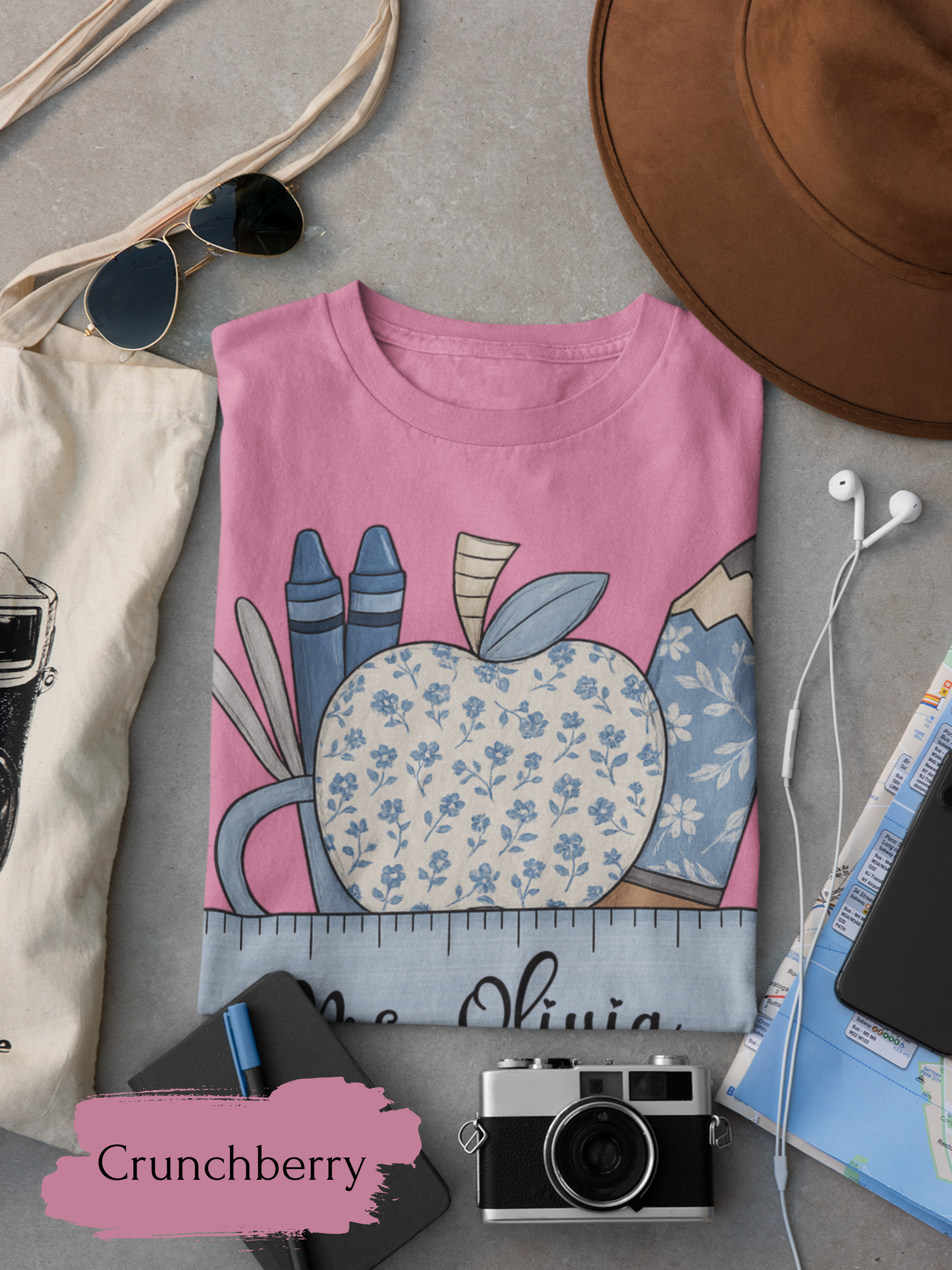 Personalized Teacher T-Shirt - Mrs Name Shirt