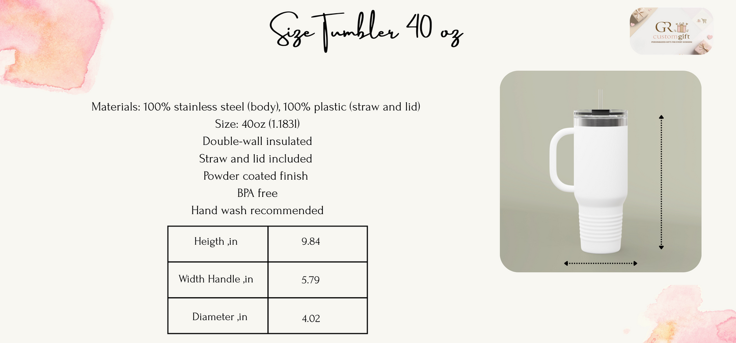 Personalized Teacher Tumbler Gift for Appreciation, Custom Name Cup for Preschool Teachers, End of Year Thank You Gift for Educators