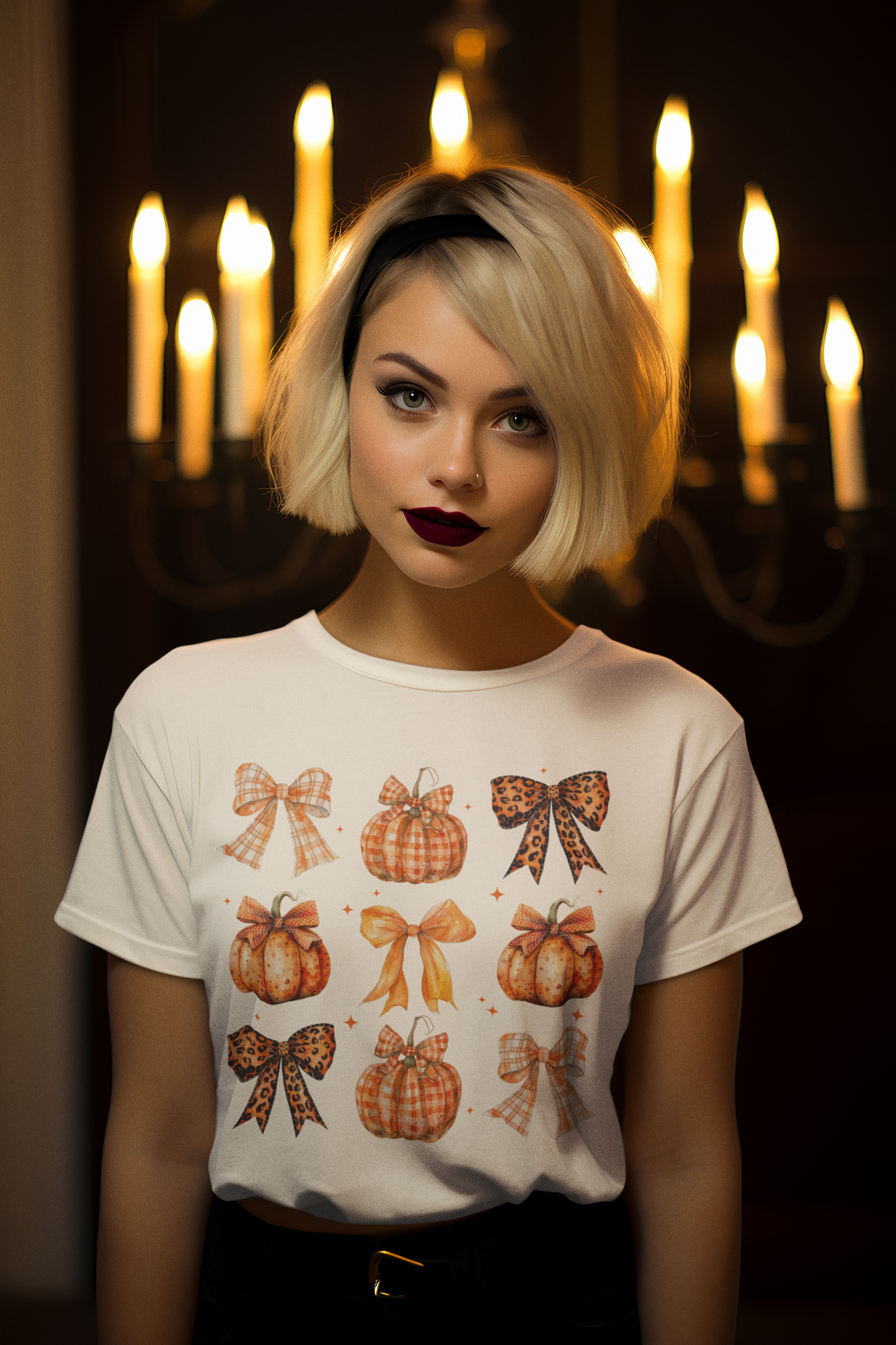 Coquette Halloween Unisex T-shirt - Halloween 2025 Shirt for Woman