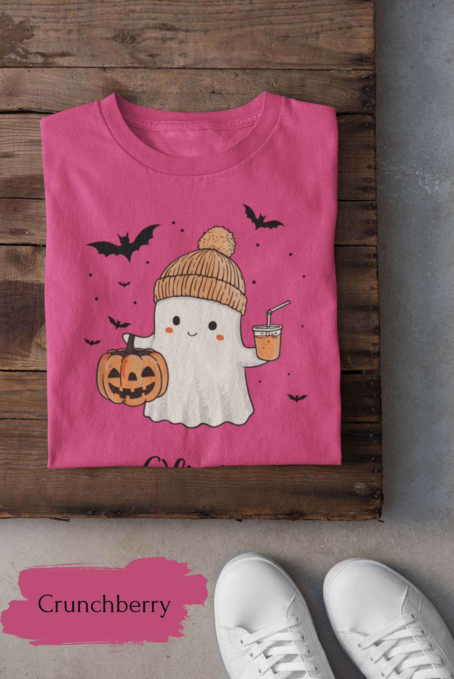 Custom Halloween Ghost T-shirt Halloween Ghost T-shirt, Personalized Fall Shirt