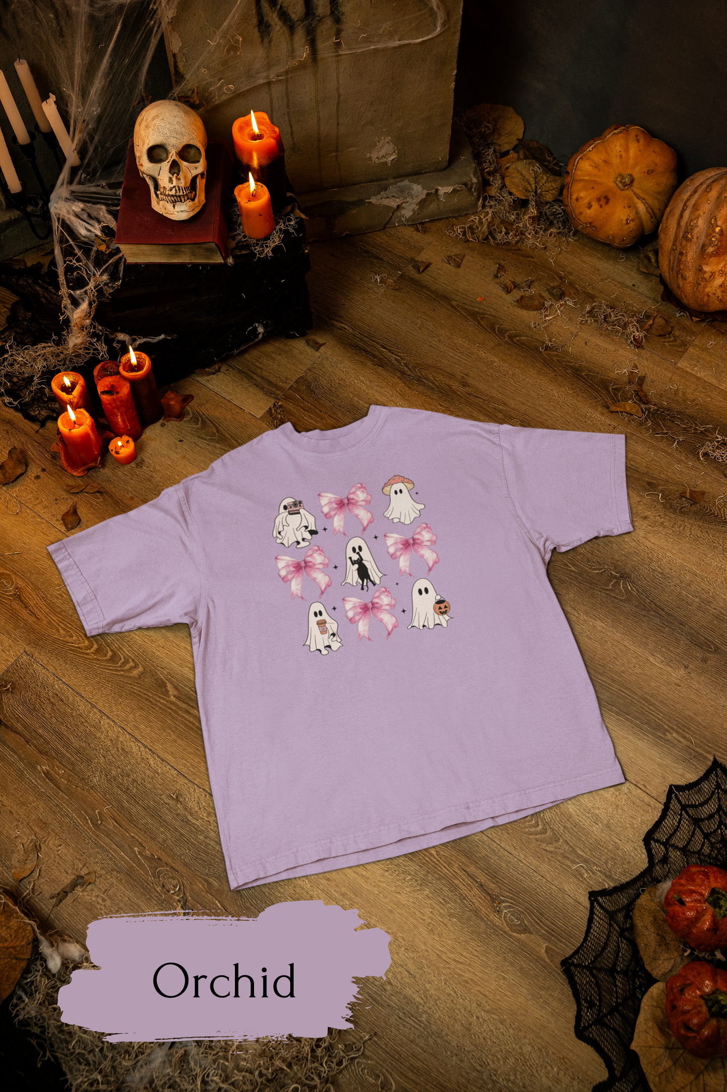 Ghost Coquete Halloween T-shirt for Women