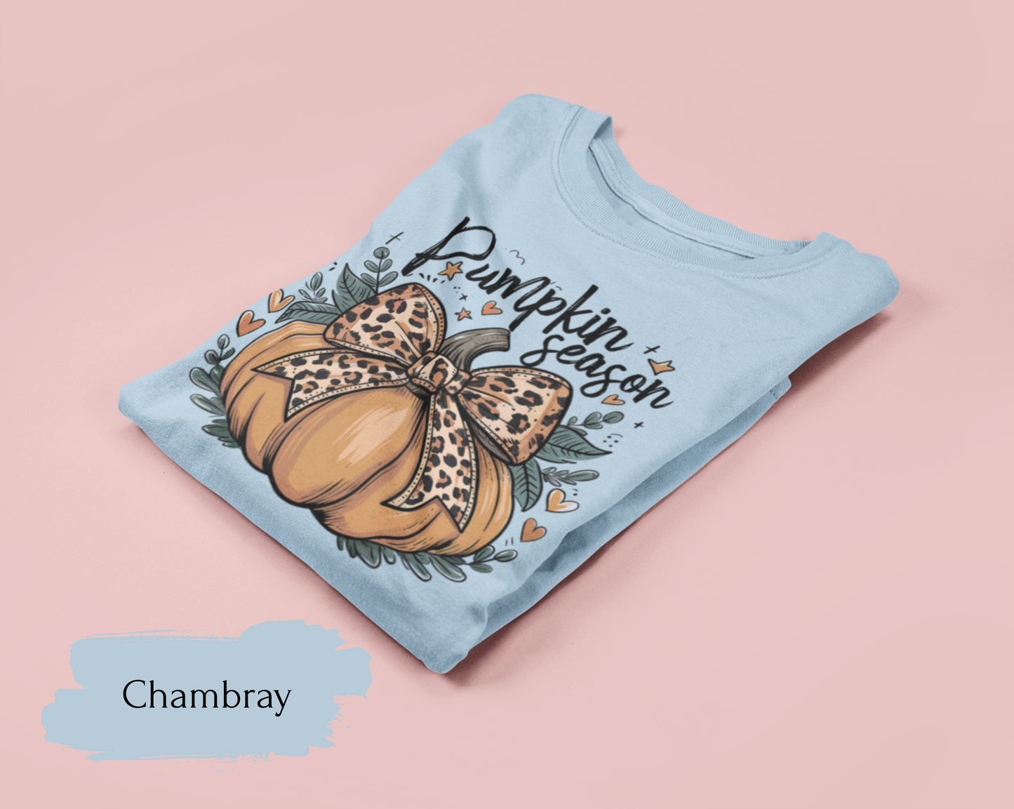 Coquette Pumpkin Shirt – Cute Halloween T-Shirt for Women