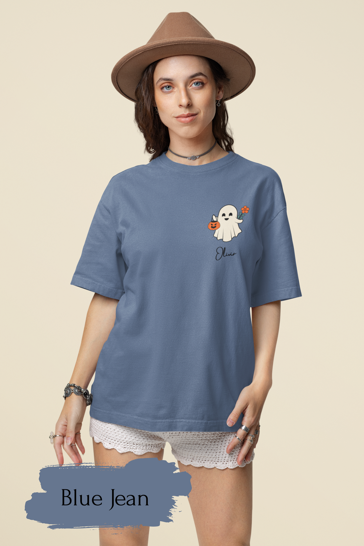Boo Crew Shirts with Custom Name | Halloween Shirt for Women & Adults