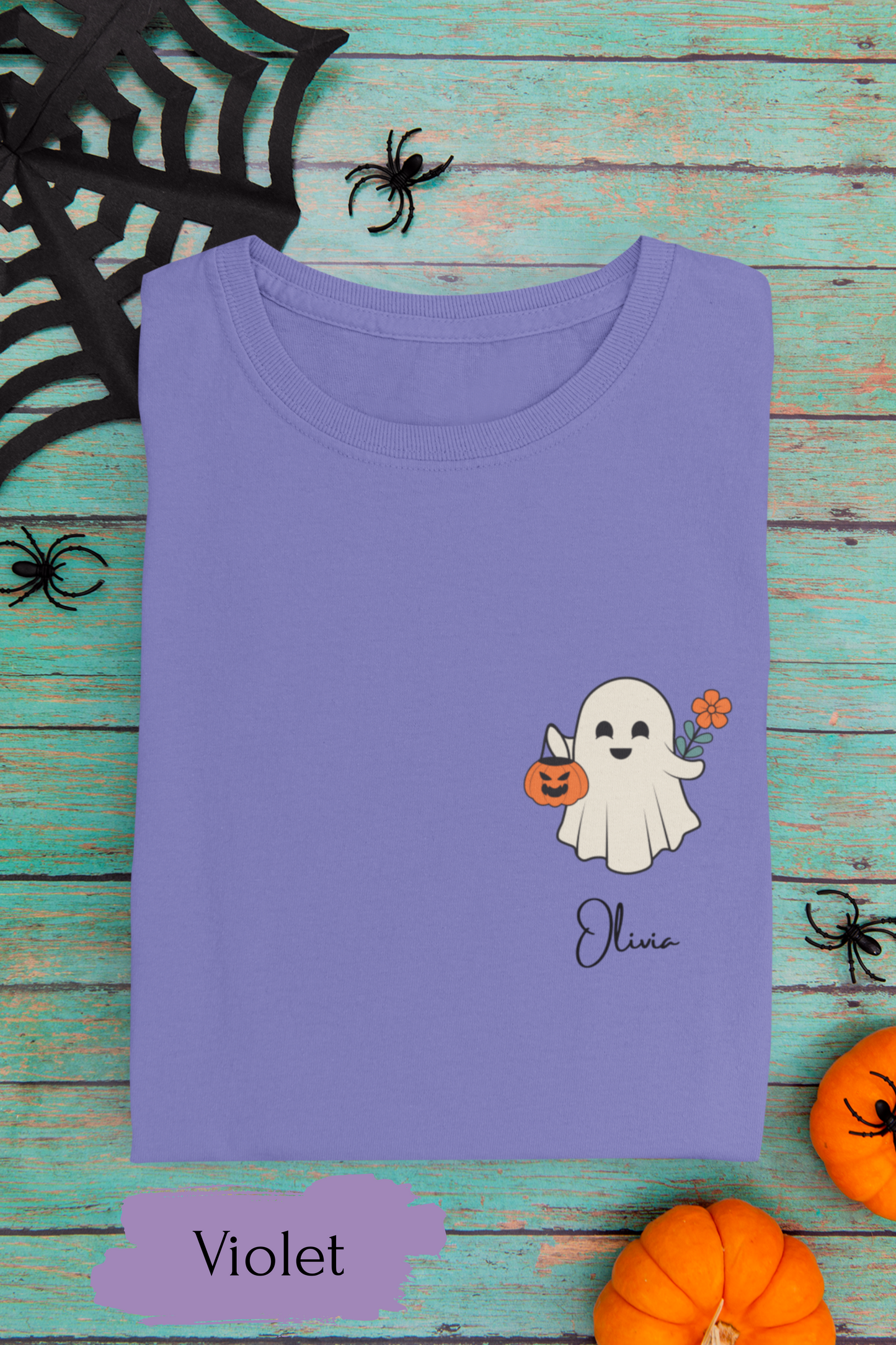 Boo Crew Shirts with Custom Name | Halloween Shirt for Women & Adults