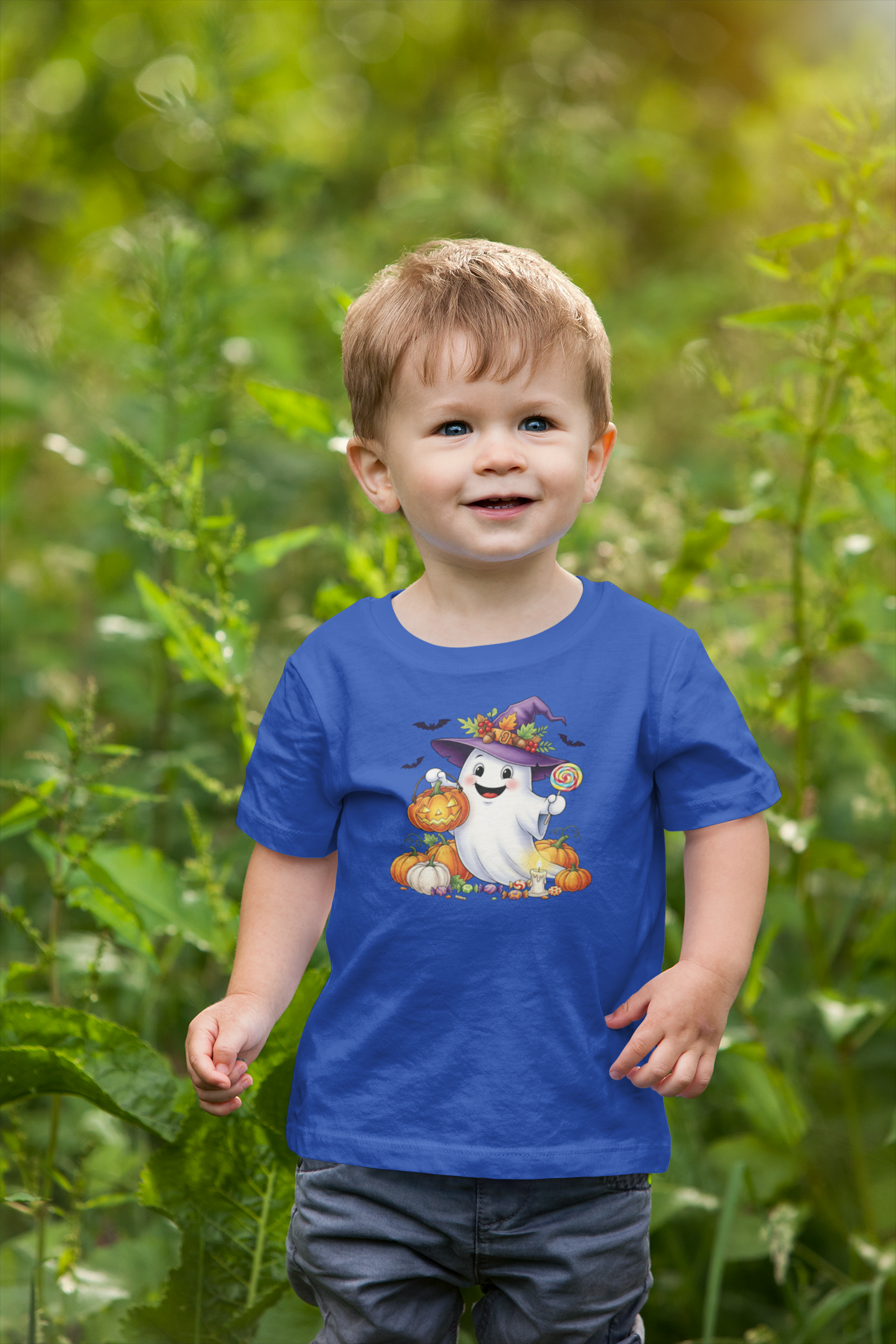 Owl Toddler Tee, Fun Ghost Shirt, Kid's Halloween Outfit