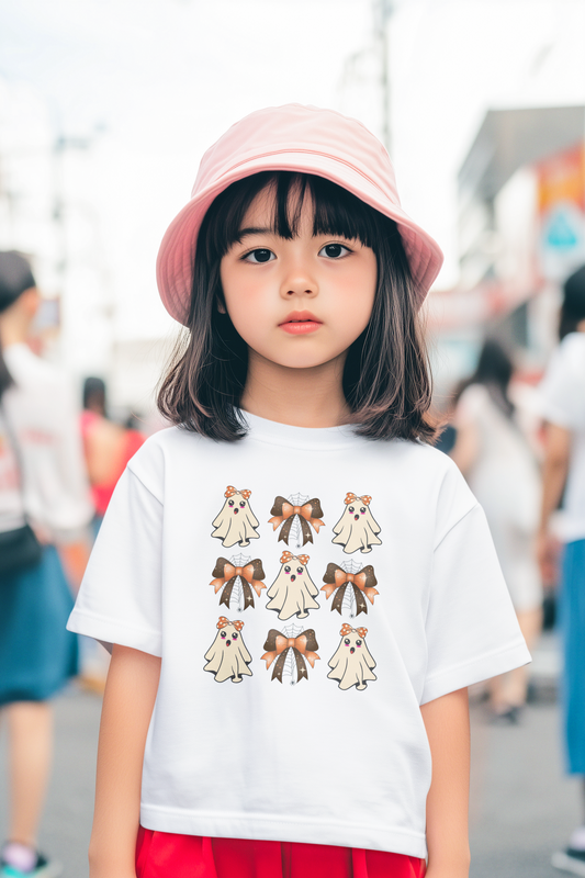 Coquete Ghost Toddler T-Shirt - Halloween Stamp Design