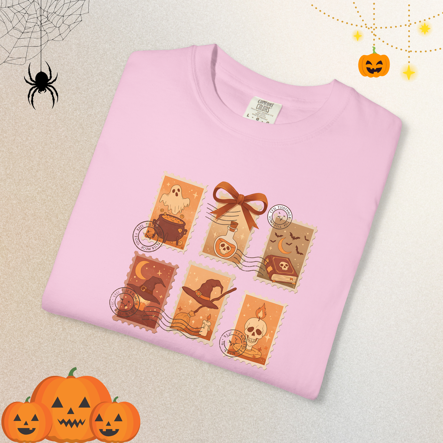 Halloween 2025 Stamp Woman T-Shirt