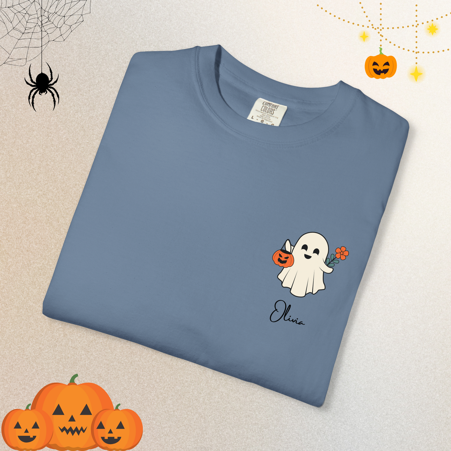 Boo Crew Shirts with Custom Name | Halloween Shirt for Women & Adults