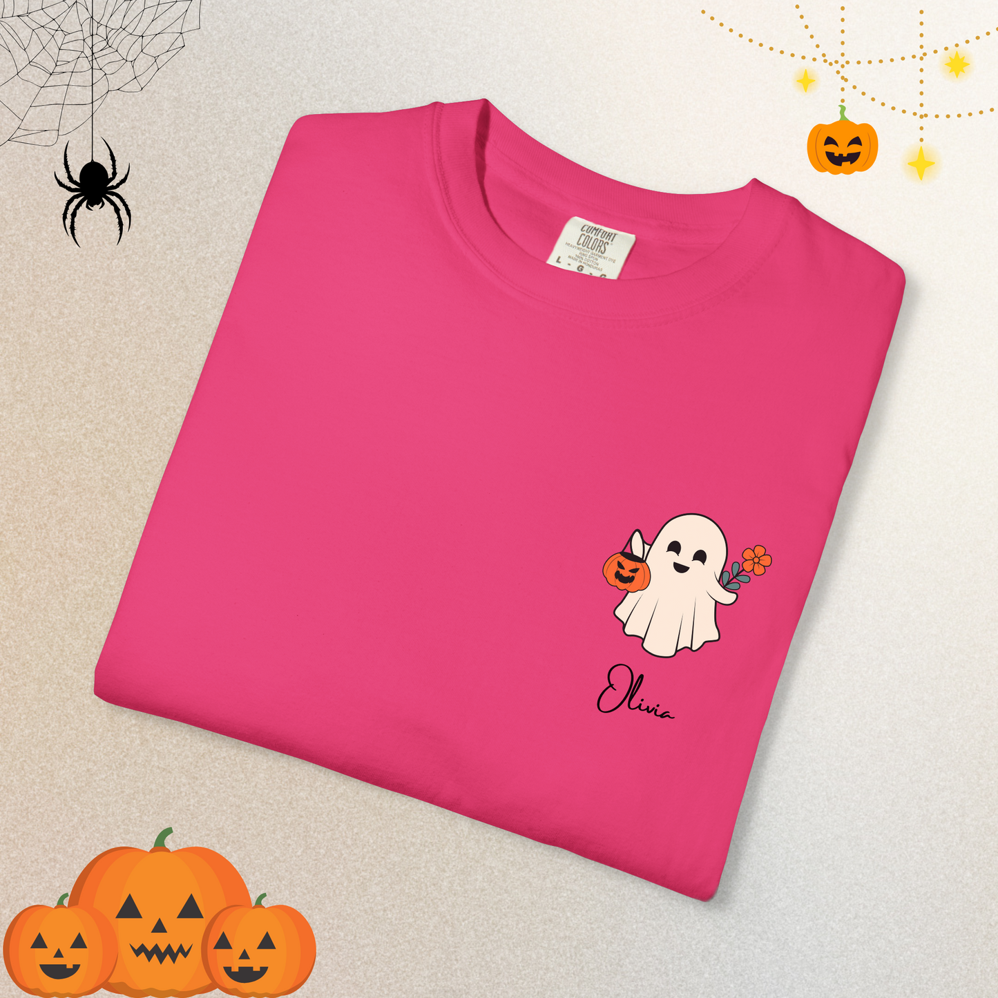 Boo Crew Shirts with Custom Name | Halloween Shirt for Women & Adults
