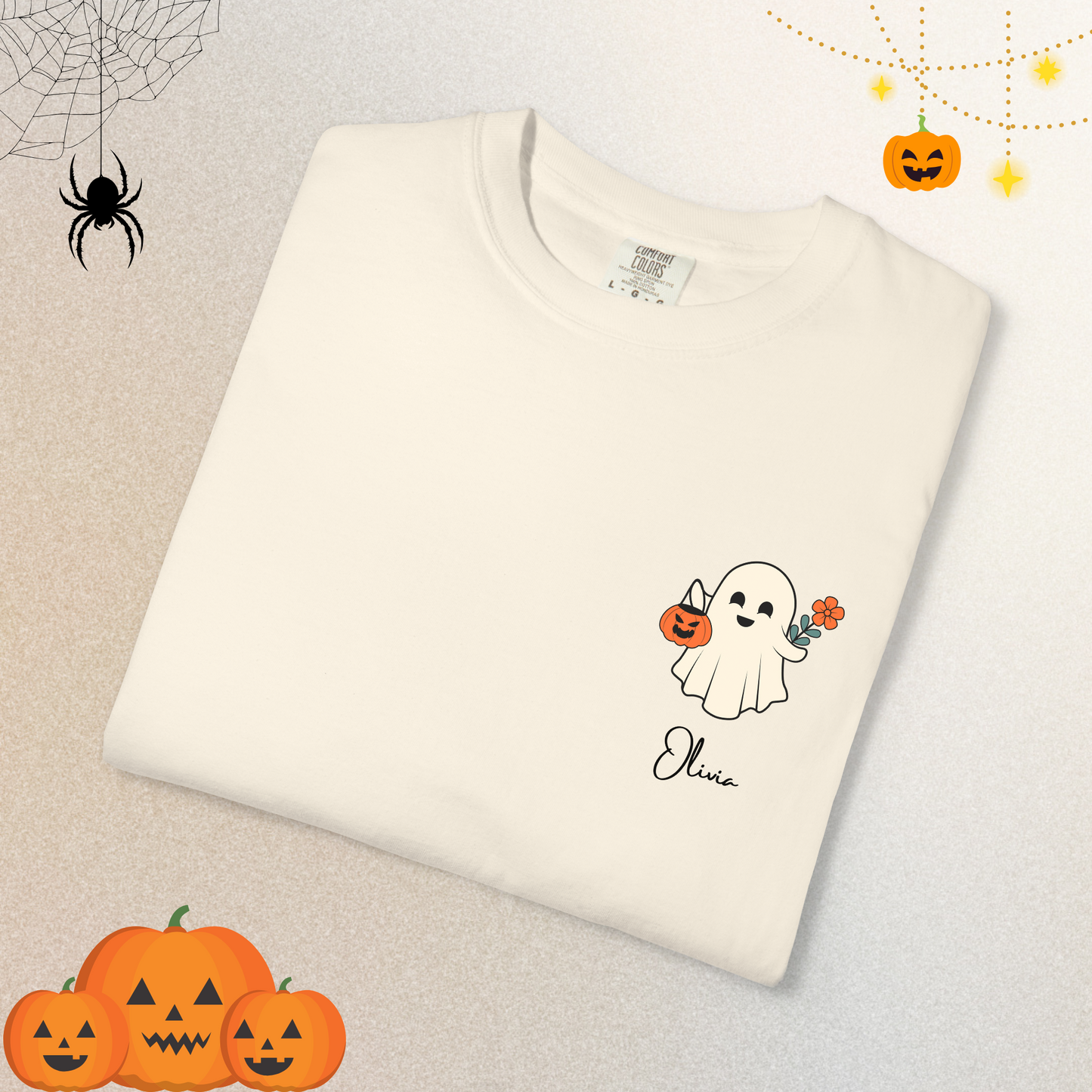 Boo Crew Shirts with Custom Name | Halloween Shirt for Women & Adults