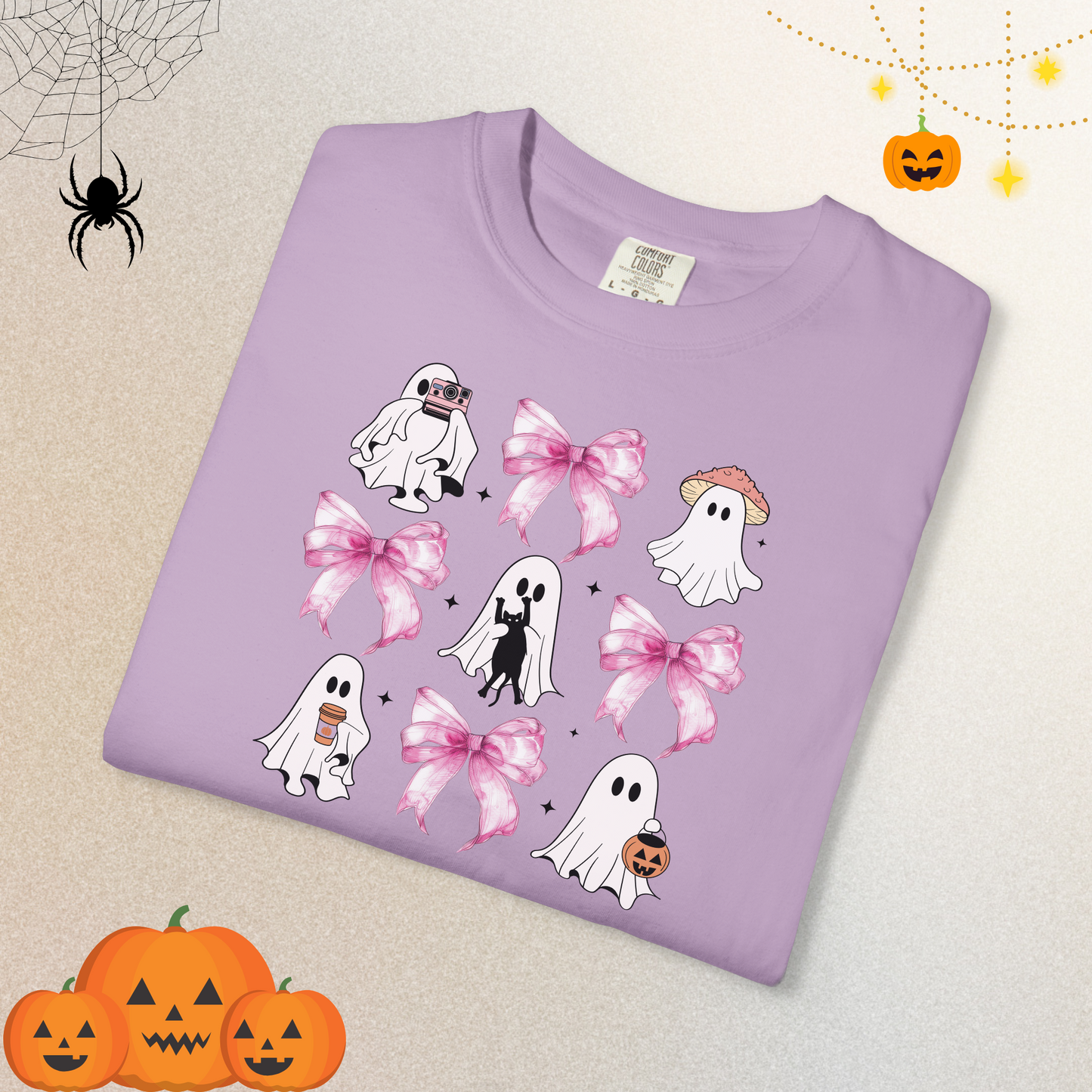 Ghost Coquete Halloween T-shirt for Women