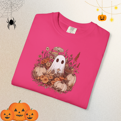 Boo and Pumpkins Crew Shirts | Halloween Shirt for Women & Adults