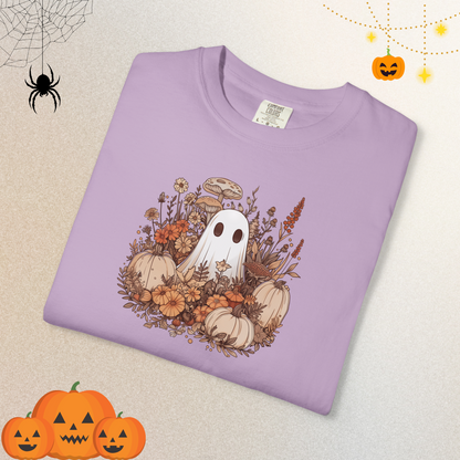 Boo and Pumpkins Crew Shirts | Halloween Shirt for Women & Adults