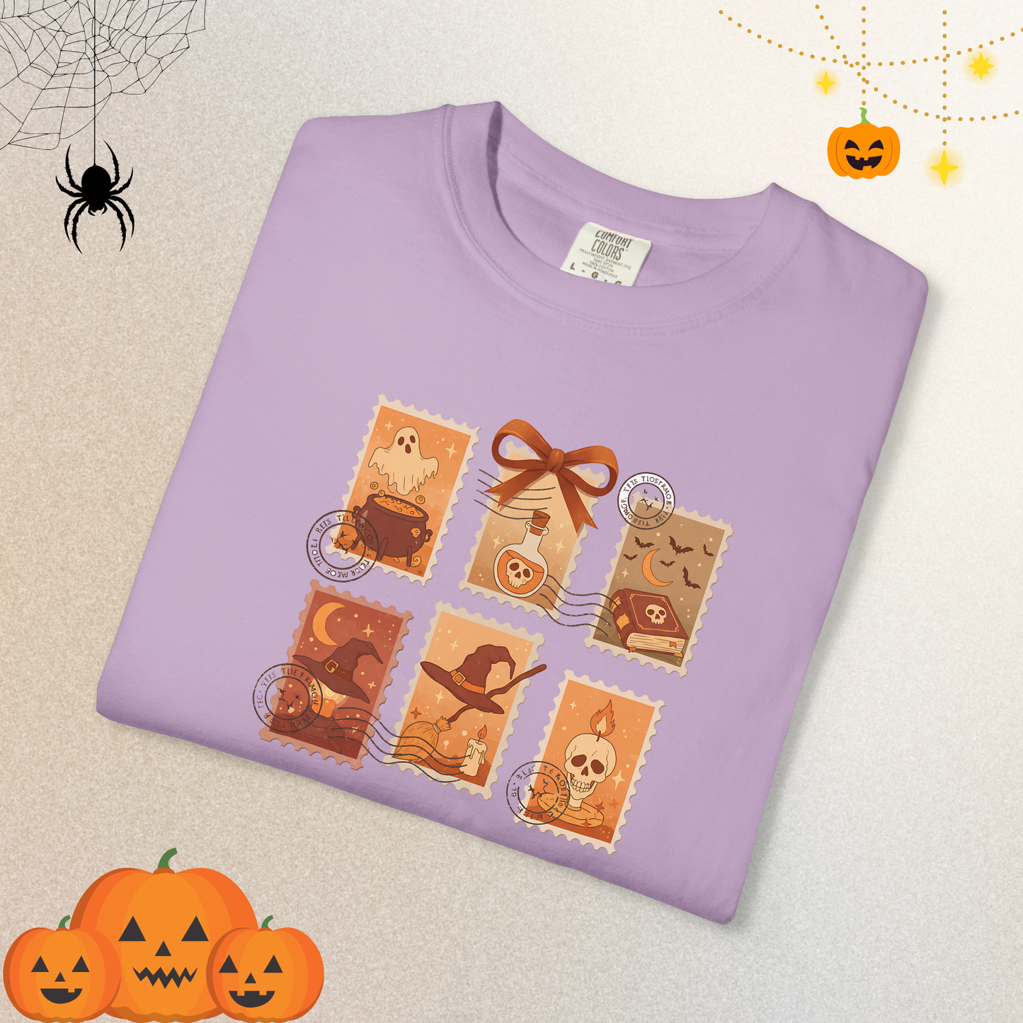 Halloween 2025 Stamp Woman T-Shirt
