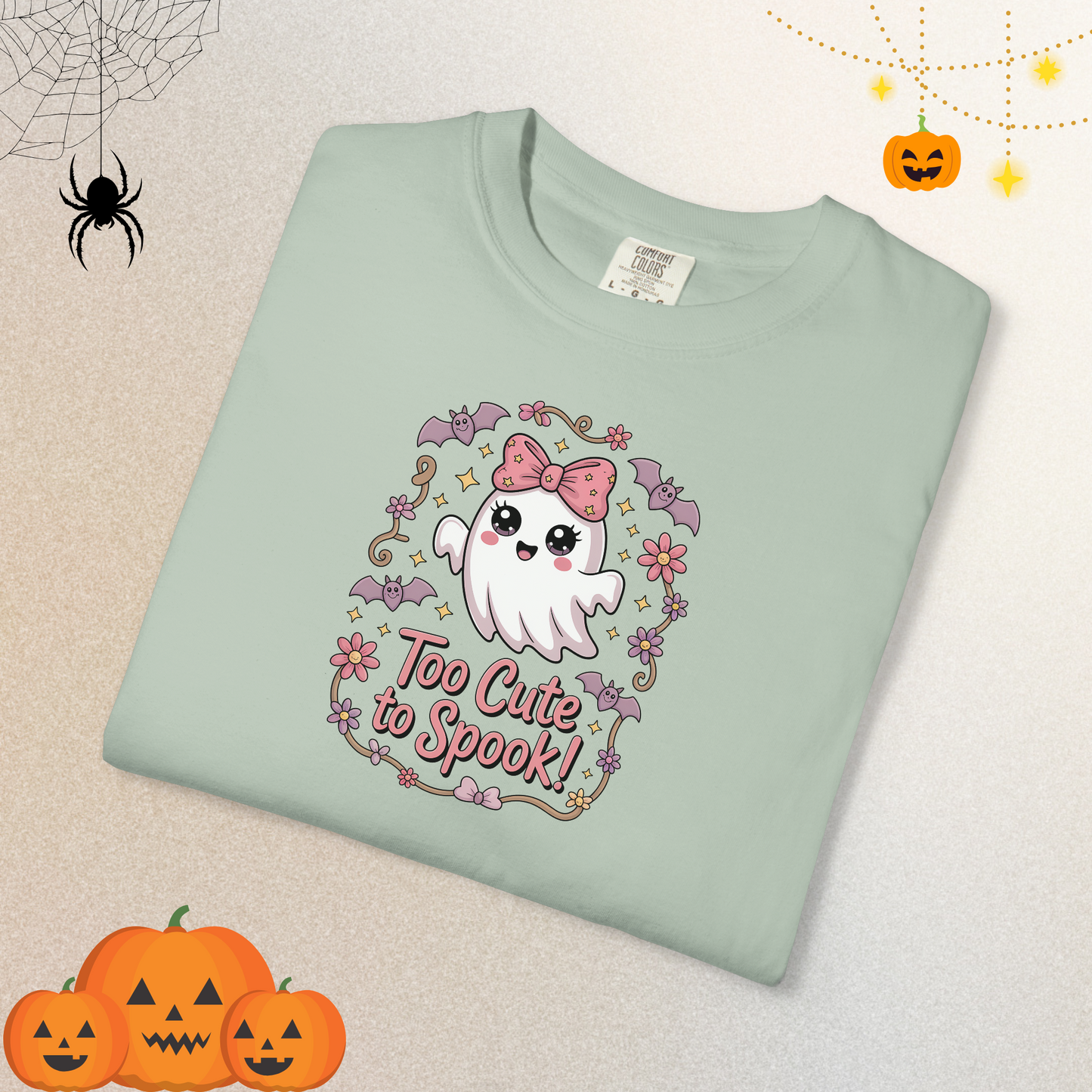 Too Cute to Spook Shirt | Halloween Shirt for Women & Adults | Fall Tee