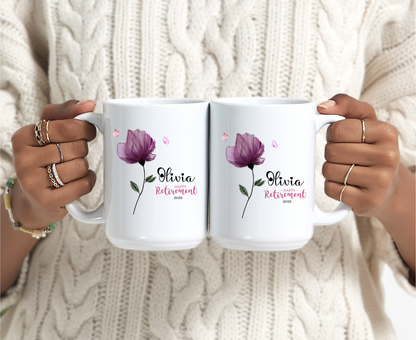 Best Retirement Gift Ceramic Mug, Dishwasher Safe Happy Retirement Coffee Mug, Ideal Retirement Present for Men & Women,Best Retiring Gift