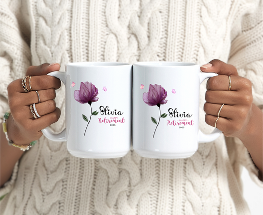 Best Retirement Gift Ceramic Mug, Dishwasher Safe Happy Retirement Coffee Mug, Ideal Retirement Present for Men & Women,Best Retiring Gift