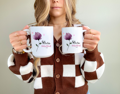 Best Retirement Gift Ceramic Mug, Dishwasher Safe Happy Retirement Coffee Mug, Ideal Retirement Present for Men & Women,Best Retiring Gift