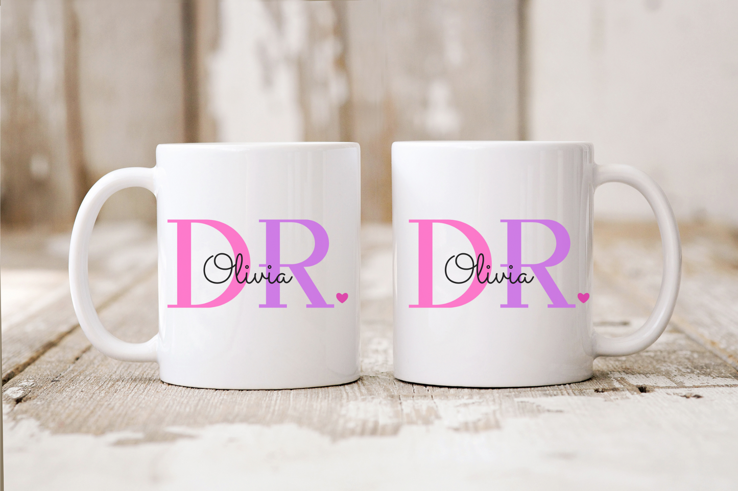 Doctor Mug Personalized Ceramic Coffee Cup, Perfect New Doctor, Great Gift for New Doctors, Medical School Graduates, Doctor Birthdays