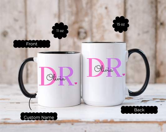 Doctor Mug Gift for New Doctors, Medical School Graduation, Doctor Appreciation, Birthday and Student Coffee Mug,  Future Doctor Gifts