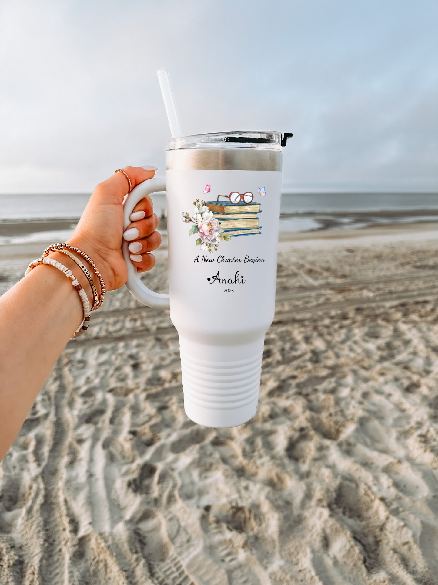 Custom Retirement Tumbler, Gift for Retirement with Custom Name, Travel Cup for Teacher Retiring, Happy Retired Coworker Boss Friend Family