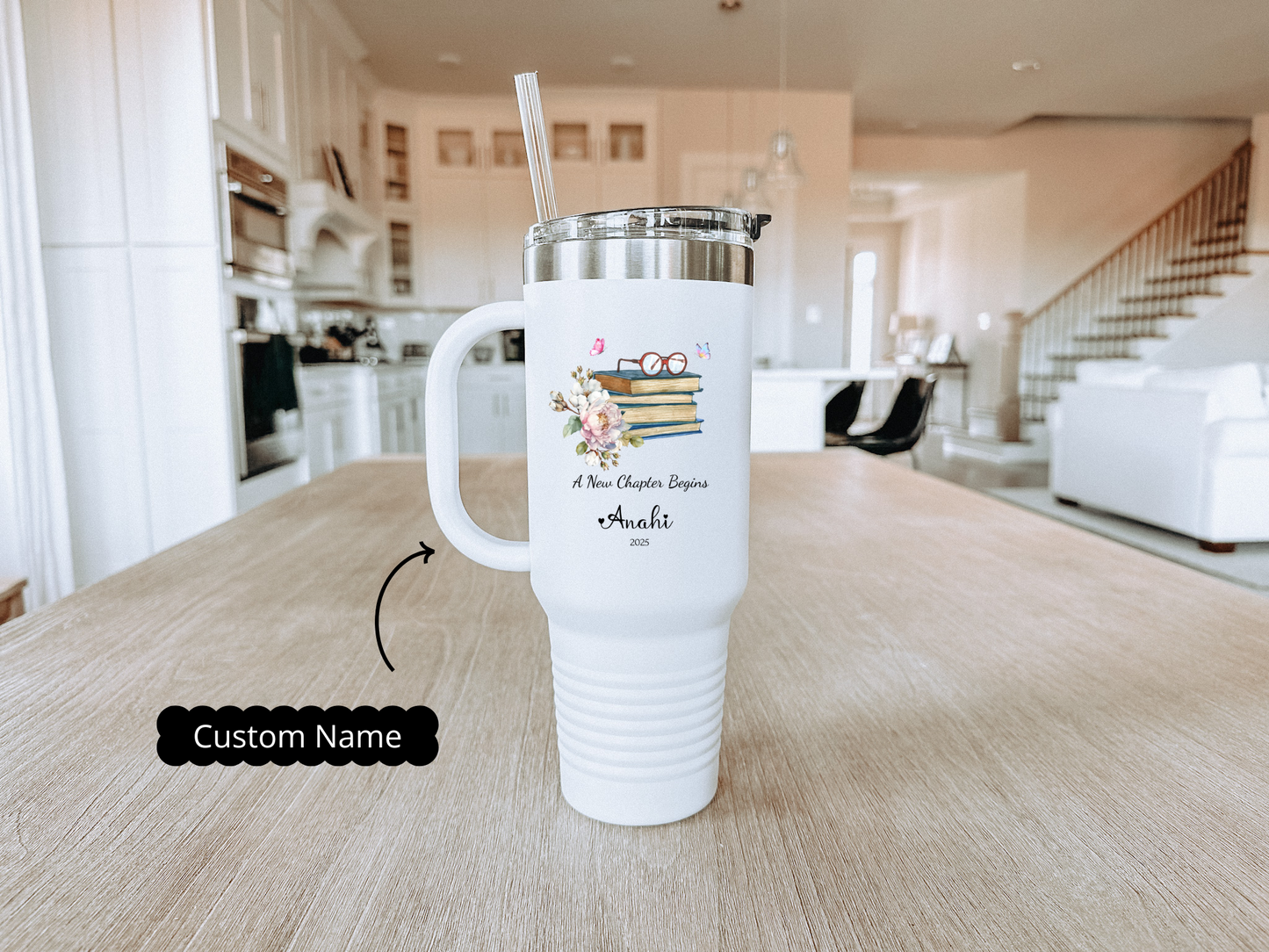 Custom Retirement Tumbler, Gift for Retirement with Custom Name, Travel Cup for Teacher Retiring, Happy Retired Coworker Boss Friend Family