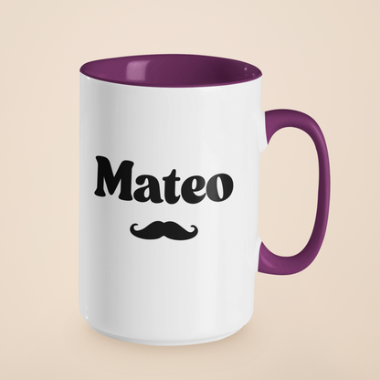 Custom Beard Lover Mug, Funny Dad Coffee Cup, Personalized Gift for Him, Dad Birthday or Father's Day Present from Son or Wife, Beard Dad