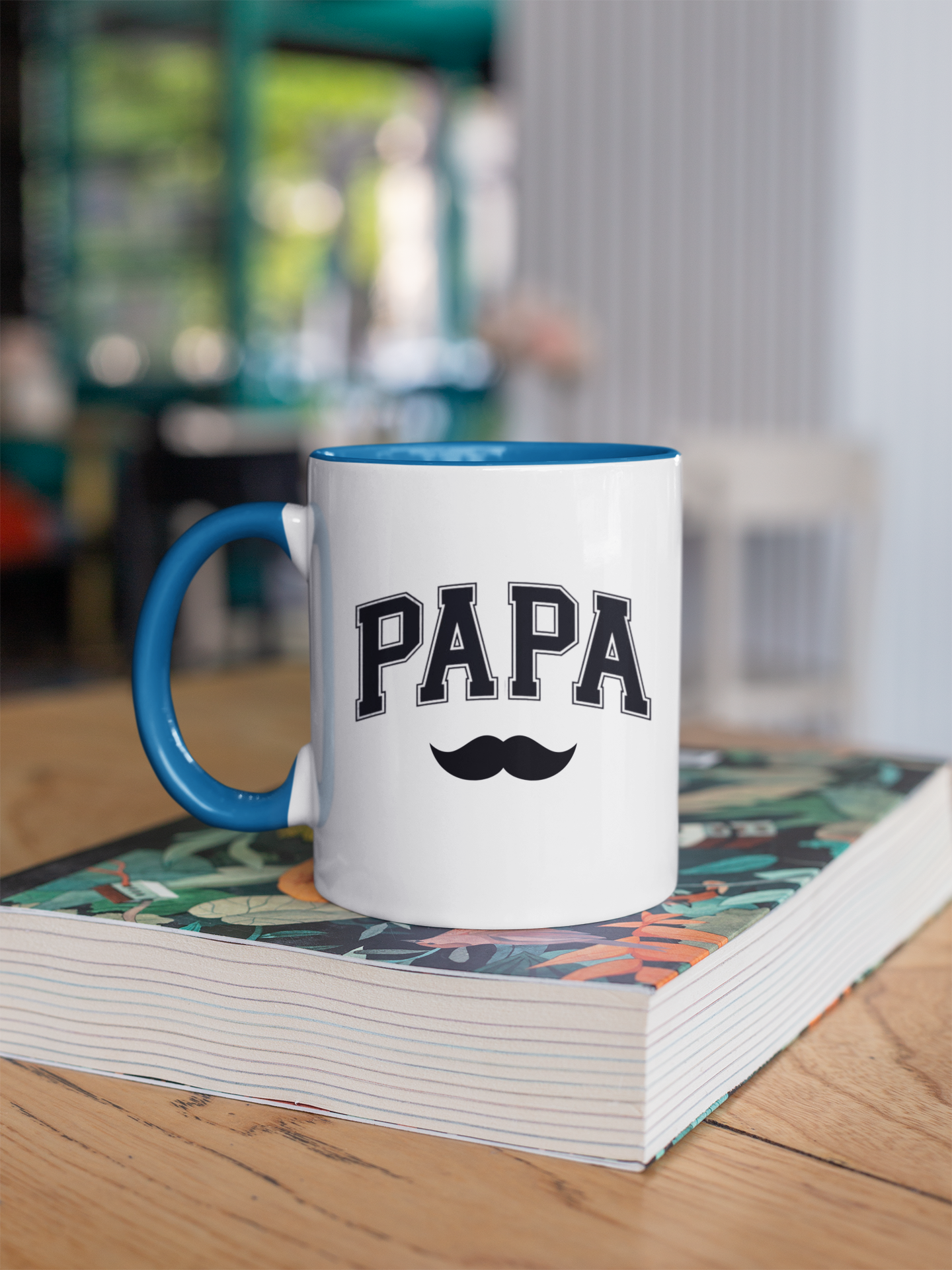 Personalized Mustache Mug for Dad, My First Father's Day Gift, New Daddy Coffee Cup,  Best First Father's Day Present for Him, Gift For Dad