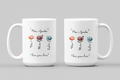 Floral Inspirational Ceramic Mug  Perfect Gift for Coffee Lovers Motivational Office Decor Thoughtful Birthday Present Tea Drinkers