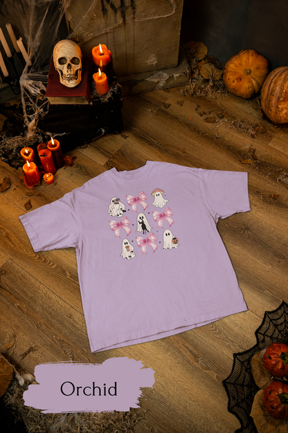 Ghost Coquete Halloween T-shirt for Women