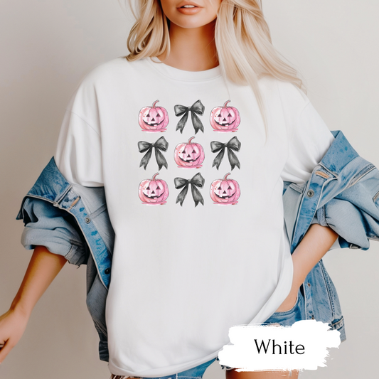 Coquette Halloween Shirt – Cute Fall Tee for Women & Adults