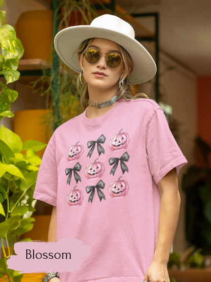 Coquette Halloween Shirt – Cute Fall Tee for Women & Adults