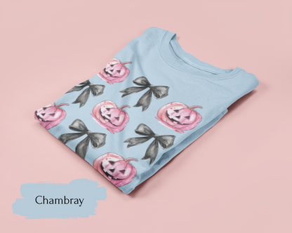 Coquette Halloween Shirt – Cute Fall Tee for Women & Adults