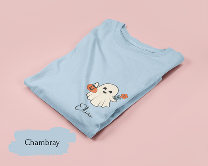 Boo Crew Shirts with Custom Name | Halloween Shirt for Women & Adults