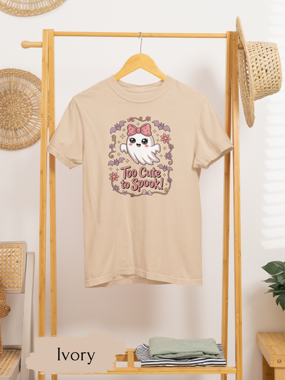 Too Cute to Spook Shirt | Halloween Shirt for Women & Adults | Fall Tee