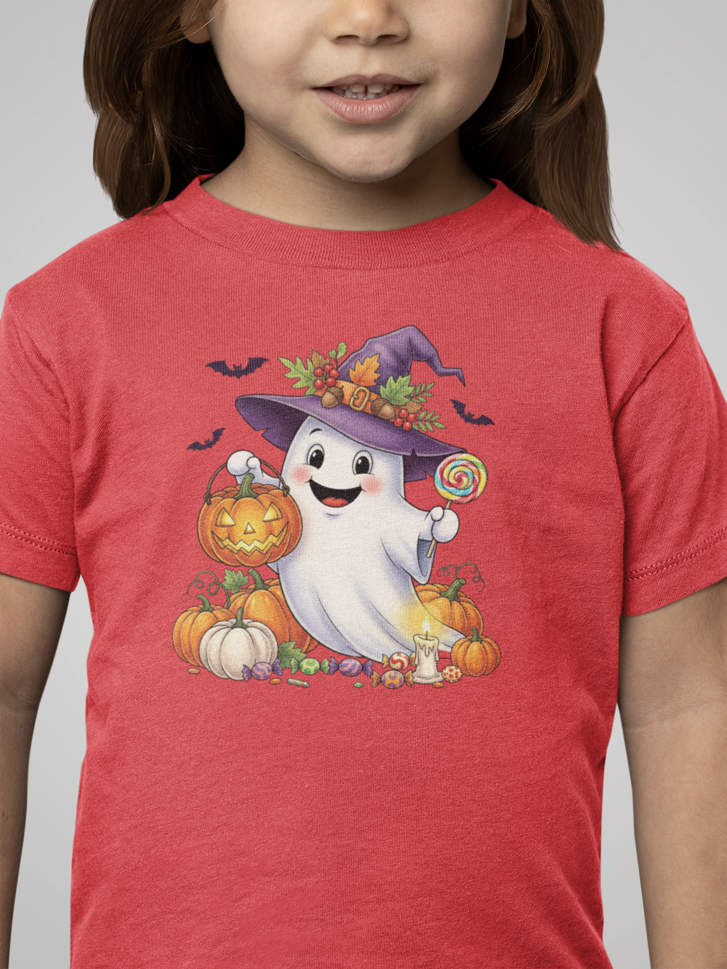 Owl Toddler Tee, Fun Ghost Shirt, Kid's Halloween Outfit