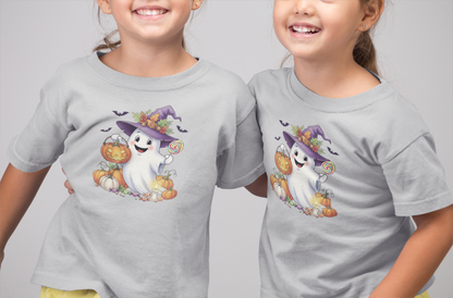 Owl Toddler Tee, Fun Ghost Shirt, Kid's Halloween Outfit