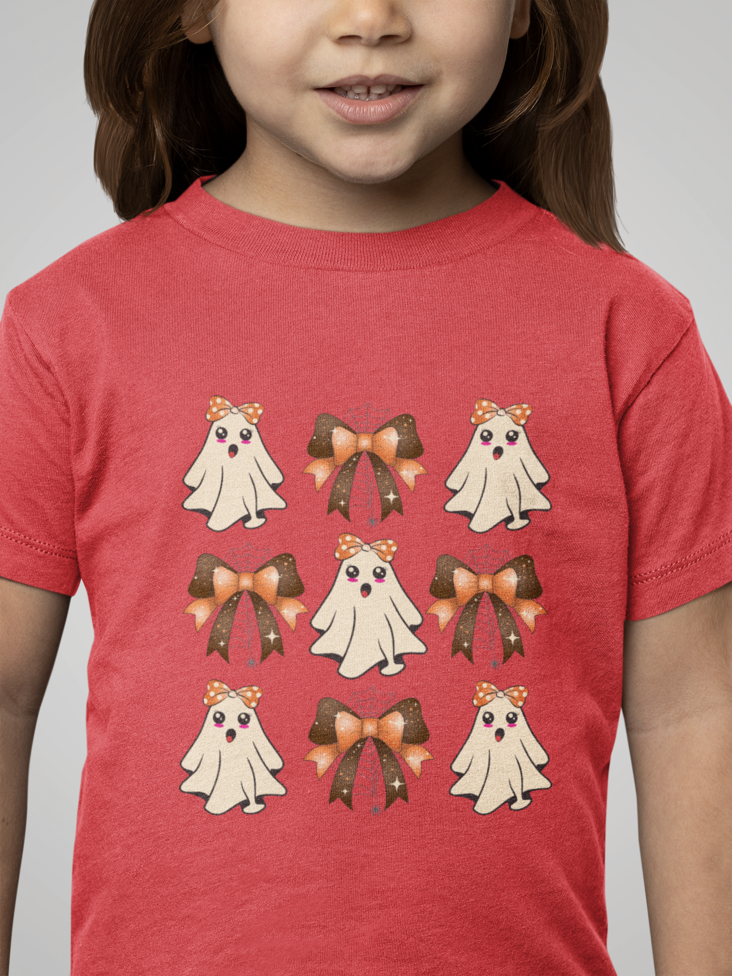 Coquete Ghost Toddler T-Shirt - Halloween Stamp Design