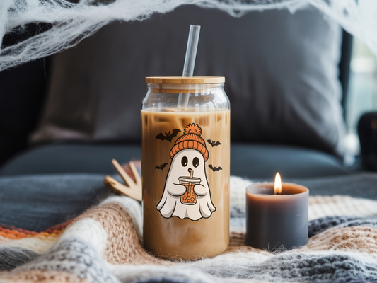 Halloween Sipper Glass 16oz - 2025