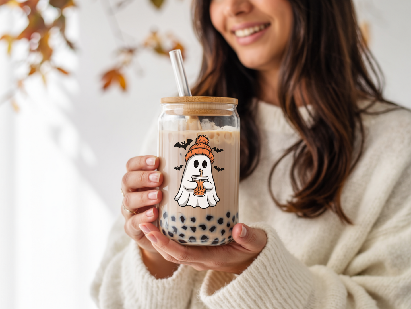 Halloween Sipper Glass 16oz - 2025