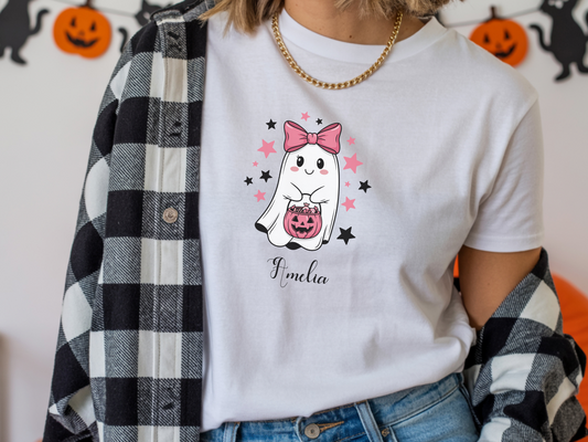 Garment-Dyed T-shirt Too Cute to Spook Shirt