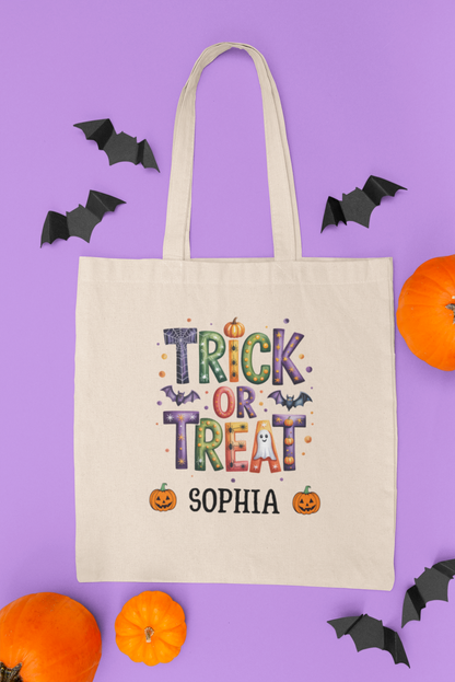 Kids Halloween Tote Bag