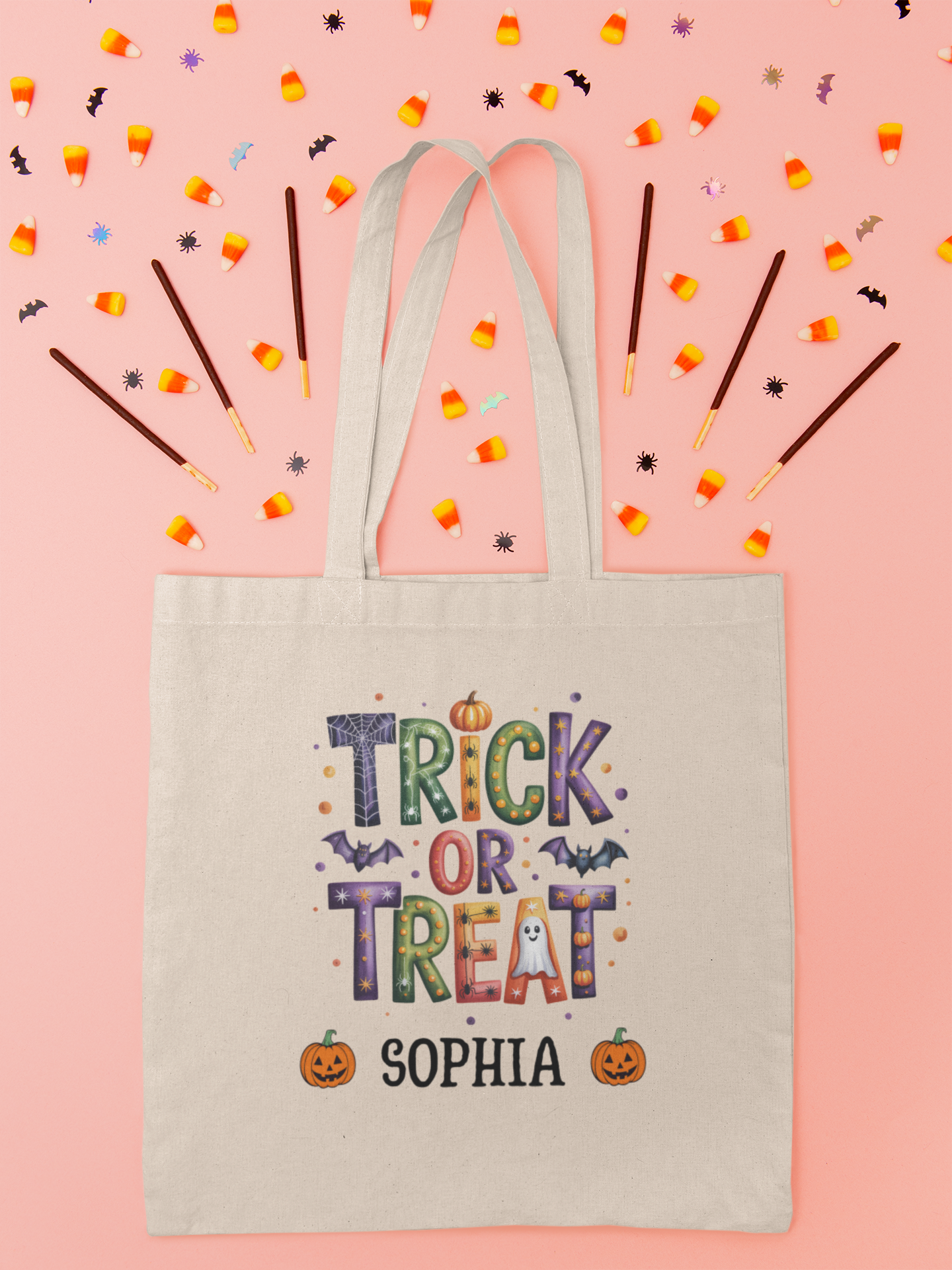 Kids Halloween Tote Bag