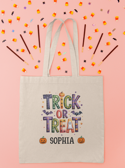 Kids Halloween Tote Bag