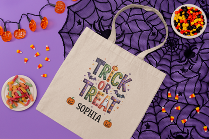 Kids Halloween Tote Bag