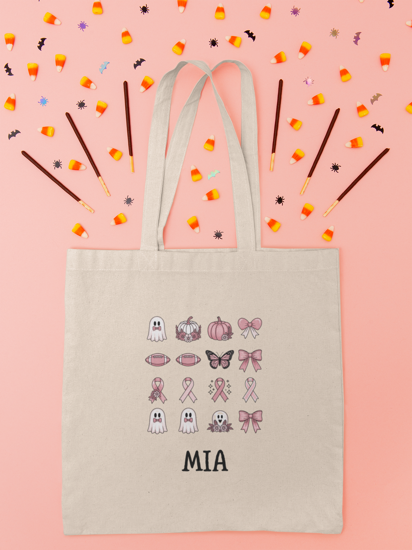 Personalized Cotton Canvas Tote Bag, Eco-Friendly Shopping Bag