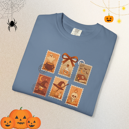 Halloween 2025 Stamp Woman T-Shirt